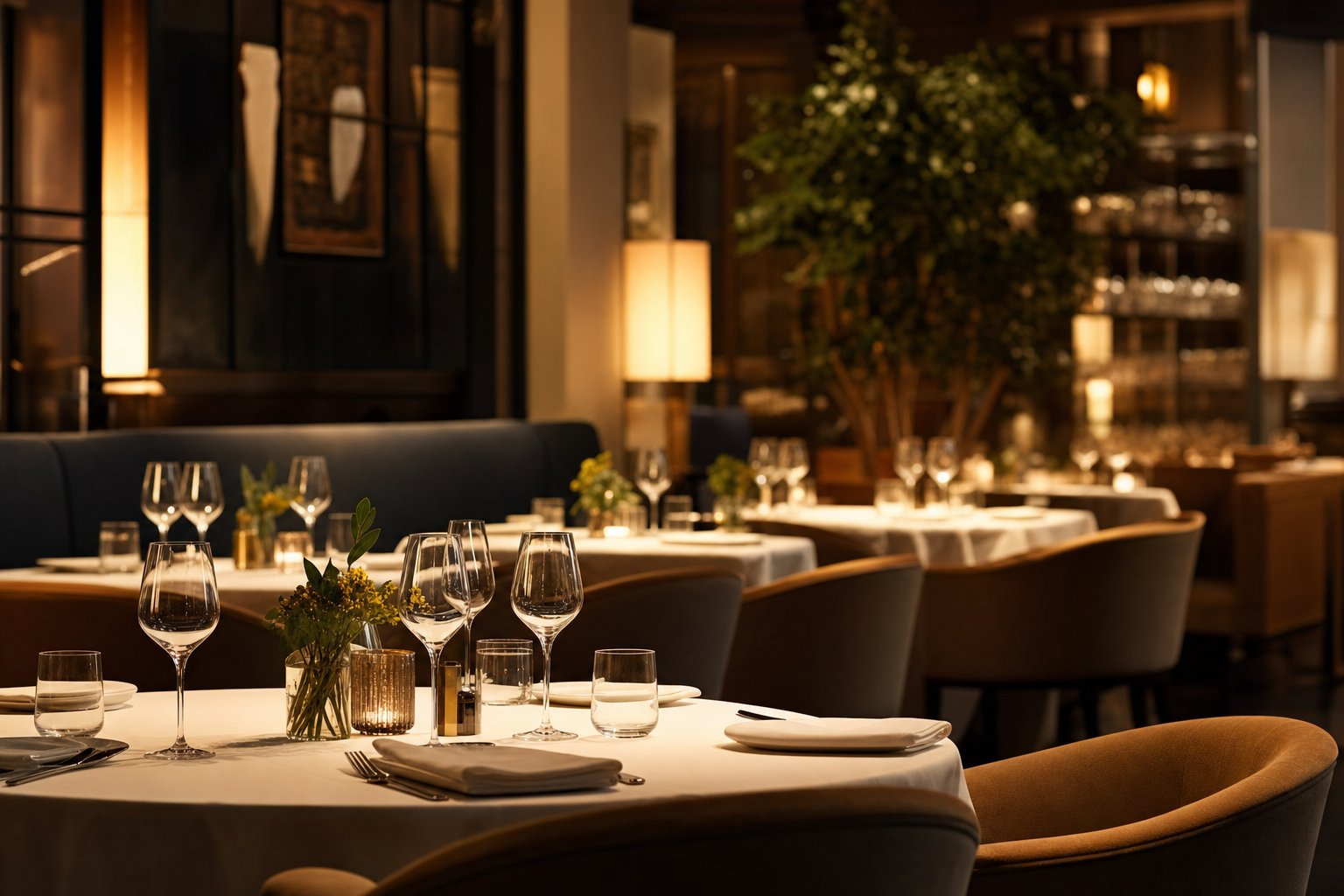 Concepto de landing page para restaurante